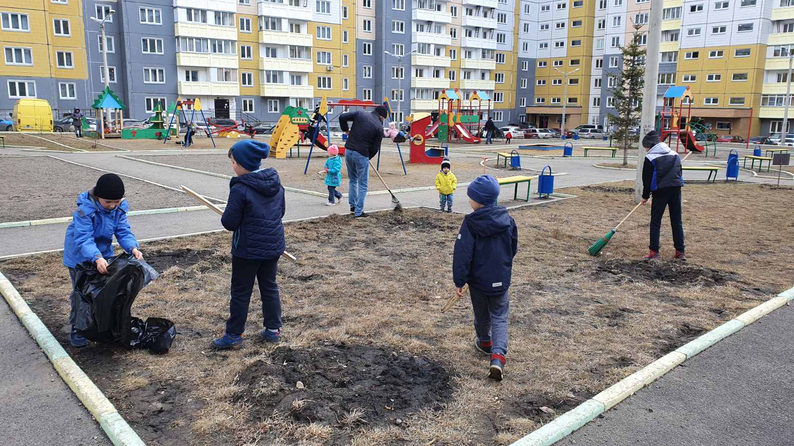 Настоящий праздник труда на ул. Ольховая