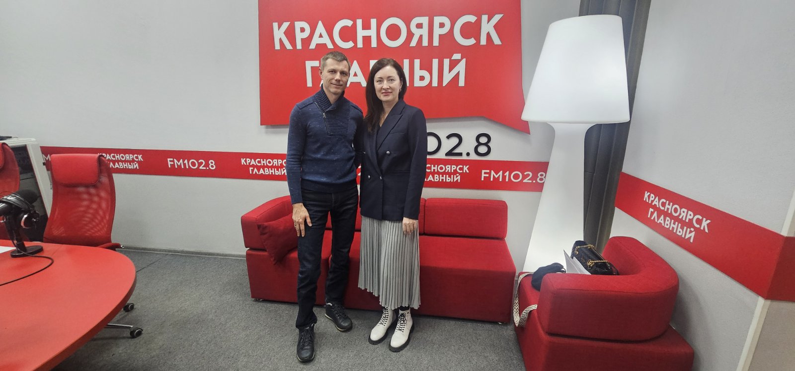 Про тепло в домах говорили с журналистами радио "Красноярск Главный"