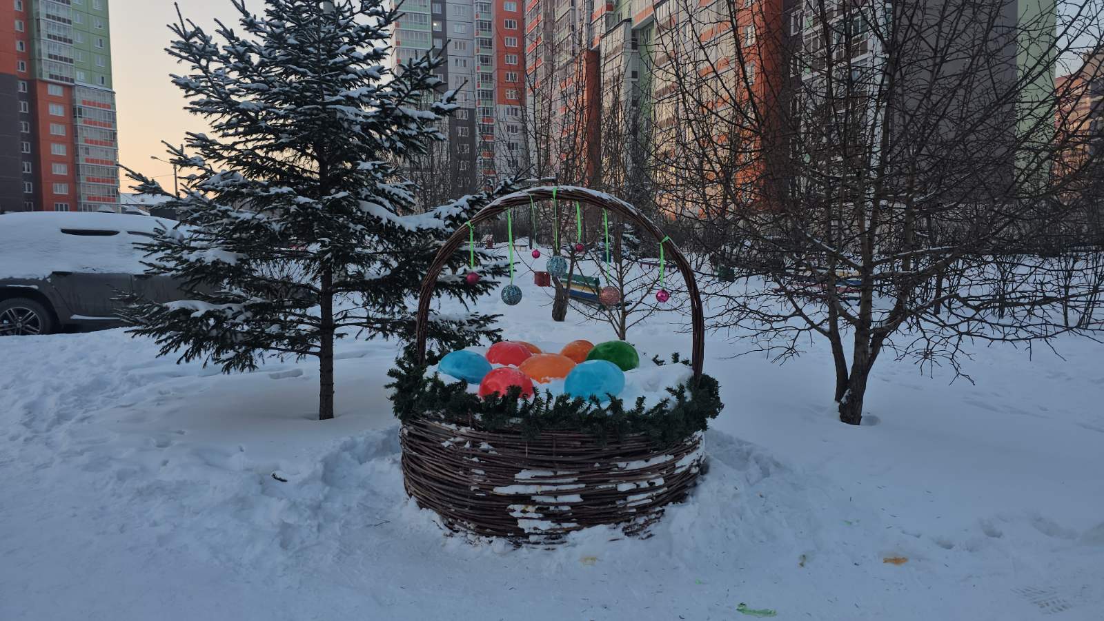 Новогоднее настроение создаем на улицах изображение 1