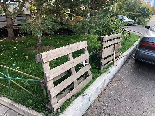 Выполнены работы по восстановлению отмостки ул. Д. Мартынова, 39. изображение 1