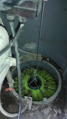 Промывка мусоропроводов проводится в домах