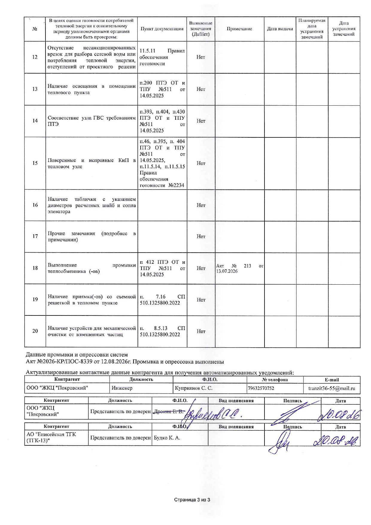 ООО "ЖКЦ "ПОКРОВСКИЙ" подготовка к отопительному сезону изображение 1