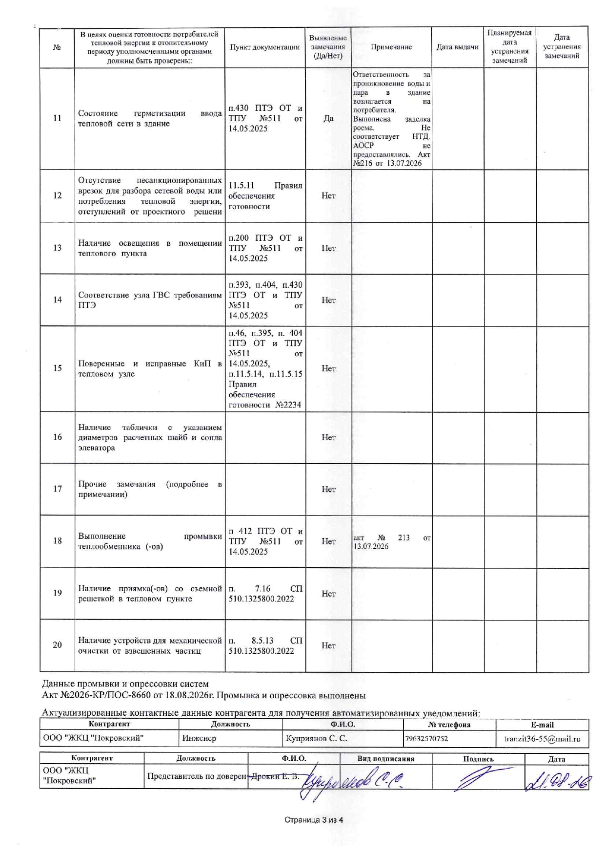 ООО "ЖКЦ "ПОКРОВСКИЙ" подготовка к отопительному сезону изображение 1