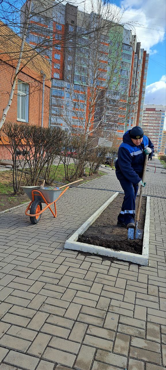 Готовим клумбы к посадкам