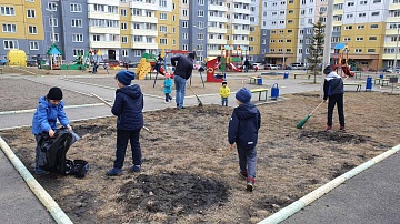 Настоящий праздник труда на ул. Ольховая Настоящий праздник труда на ул. Ольховая