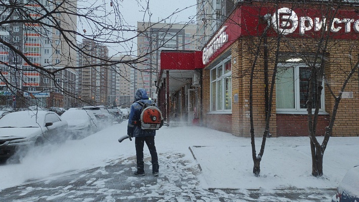Приступили к уборкам в новом году 